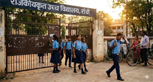 Due to the scorching heat, the timings of all the schools in Jharkhand have been changed.