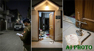 Lawyer's family had gone to a wedding ceremony; cash and jewellery worth lakhs stolen from their empty house.