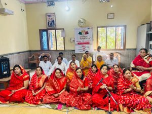 Navkar Mahamantra resonated in Gomia for world peace and welfare