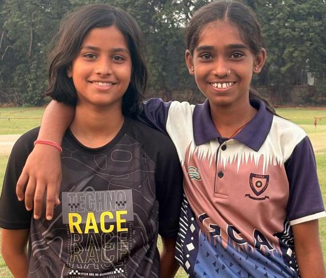 Gomia's Fatima and Deepika selected in Bokaro District Women's Under-15 Cricket Team
