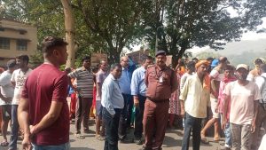 Villagers' anger erupted over water shortage