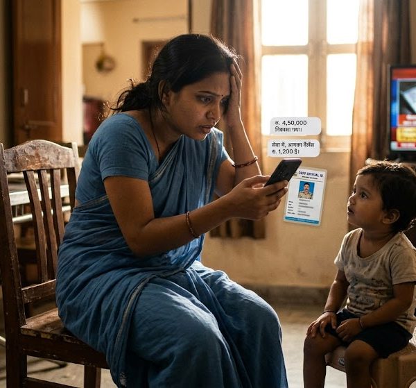 Neither was an OTP received, nor was a link clicked—yet, ₹4.5 lakh was siphoned off from the bank account of a CRPF jawan's wife in Gomia.