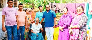 Helpless Madhu Karmali got a wheelchair on the recommendation of Minister Yogendra Prasad.
