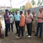 BDO-CO faced the problem of waterlogging in Gomia ancient Shiva temple bypass road
