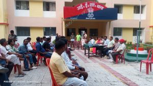Peace committee meeting held in Gomia regarding Bakrid