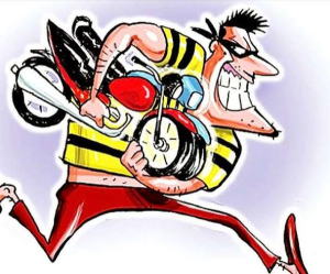 Gomia: Bike stolen from outside house; complaint lodged at police station against unknown thieves
