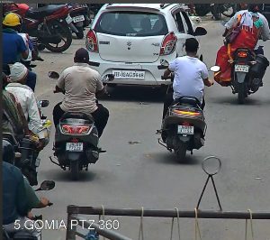 Gomia Mor will be under 24-hour CCTV surveillance; online challans will be issued for riding without a helmet or violating traffic rules.