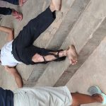 Gomia: Worker comes into contact with high-tension wire while setting up rebar shuttering; suffers severe burns, referred to Bokaro.