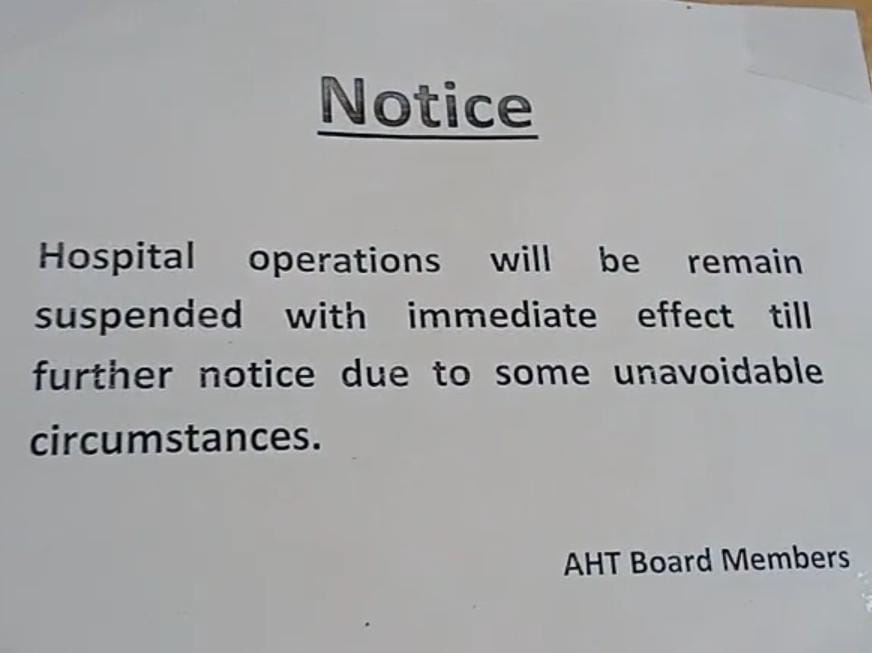 Notice