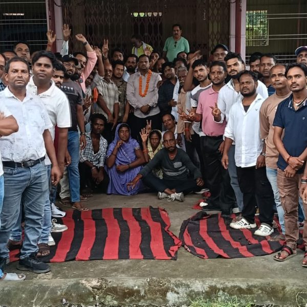 Gomia: Meeting held with displaced persons and villagers.
