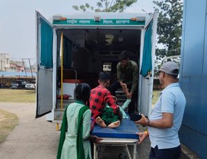 Gomia: Student faints during exam; admitted to Gomia CHC.