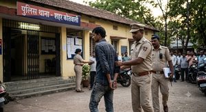 Gomia: Accused of molesting a minor female student; Gomia police apprehend the accused.