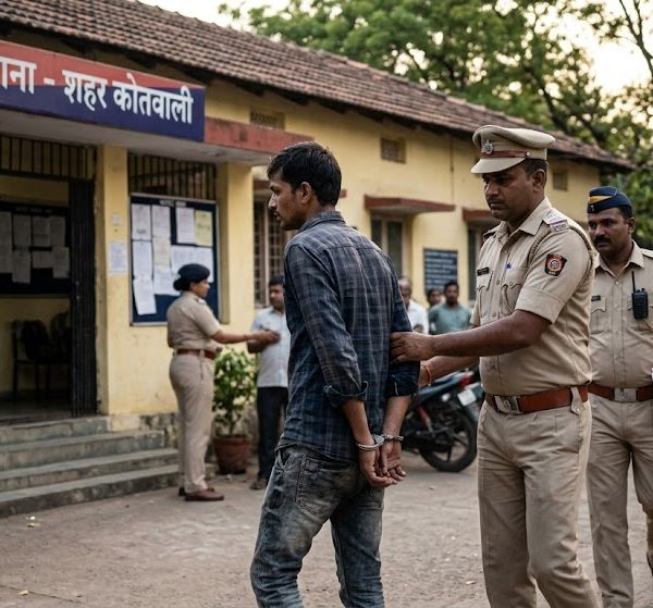 Gomia: Accused of molesting a minor female student; Gomia police apprehend the accused.