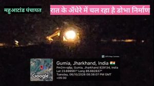 Gomia: Accusation of getting a water pit dug overnight using a JCB after realizing he was getting cornered.