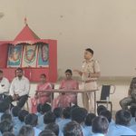 Gomia: Gomia Police conduct an awareness campaign at Tulbul Ashram Residential School; educate children on safety measures.