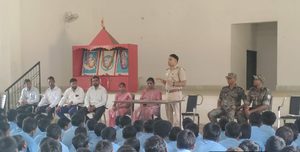 Gomia: Gomia Police conduct an awareness campaign at Tulbul Ashram Residential School; educate children on safety measures.